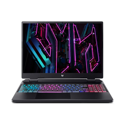 Cap Middle East FZCO--ACER--Acer Predator Helios Neo 16 Gaming Laptop 13th Gen Intel 24-Core i9 13900HX, 16GB RAM, 1TB SSD, 8GB NVIDIA GeForce RTX 4060, 16 WQXGA 165Hz -Win 11 Pro, Black (16GB RAM | 1TB SSD)