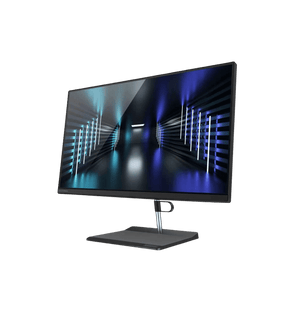 Lenovo V30a-24ITL All-in-One Desktop, 23.8" FHD IPS Display, Intel Core i3-1115G4, 4GB RAM, 256GB SSD, Intel UHD Graphics, DVD-RW, WiFi, Windows 11 Pro, Wired Keyboard & Mouse Included