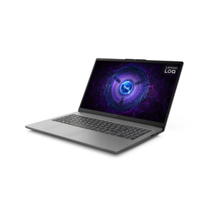 Cap Middle East FZCO-Default Title-LENOVO-Laptop-Lenovo LOQ 15IAX9E AI Gaming Laptop, 15.6" FHD 144 Hz, Intel® Core™ i7-12650HX, 16GB DDR5, 512GB SSD, RTX 4050 6GB GDDR6, Windows 11 Home, BL KB Eng-Ar, Luna Grey, 1 Year Lenovo Warranty