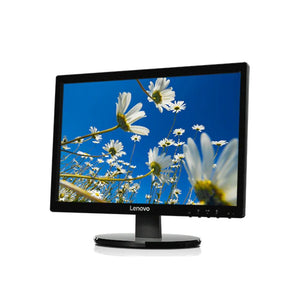 Lenovo LI2054 19.5'' LCD monitor displaying a daisy wallpaper