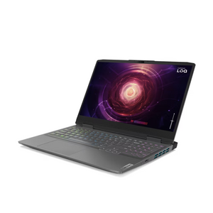 Cap Middle East FZCO-Default Title-LENOVO--Lenovo LOQ 15APH8 Gaming Laptop, 15.6" FHD IPS 144Hz, AMD Ryzen 7 7840HS, 8GB RAM, 512GB SSD, GeForce RTX 4050 6GB GPU, Backlit English Keyboard, Windows 11, Storm Grey