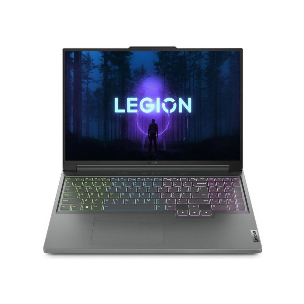 Cap Middle East FZCO--LENOVO--Lenovo Legion Slim 5 16IRH8 Gaming Laptop, 16" WQXGA 165Hz IPS Display, Intel Core i7-13700H, 16GB RAM, 1TB SSD, NVIDIA RTX 4060 8GB, RGB Backlit ENG (UK) K/B, Windows 11, Storm Grey