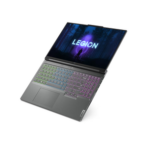 Lenovo Legion Slim 5 16IRH8 Gaming Laptop, 16" WQXGA 165Hz IPS Display, Intel Core i7-13700H, 16GB RAM, 1TB SSD, NVIDIA RTX 4060 8GB, RGB Backlit ENG (UK) K/B, Windows 11, Storm Grey