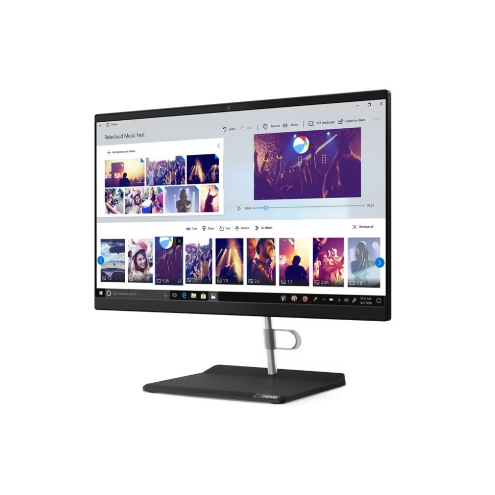 Cap Middle East FZCO-Default Title-LENOVO-Desktop-Lenovo V30a-22 21.5-Inch All-in-One Desktop, Intel Core i5-1035G1, 16GB DDR4 RAM, 512GB SSD, FHD IPS Display, Integrated UHD Graphics, HD Camera, Dual Speakers, Windows 11 Pro – Raven Black
