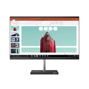 Lenovo V50a-24IMB all-in-one desktop with 23.8-inch display