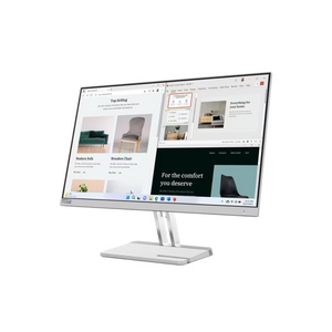 Cap Middle East FZCO-Default Title-LENOVO-Monitor-Lenovo L27e-40 27" VA Full HD 100Hz Anti-glare Monitor With HDMI, VGA, AMD FreeSync,Tilt Stand-Cloud Grey