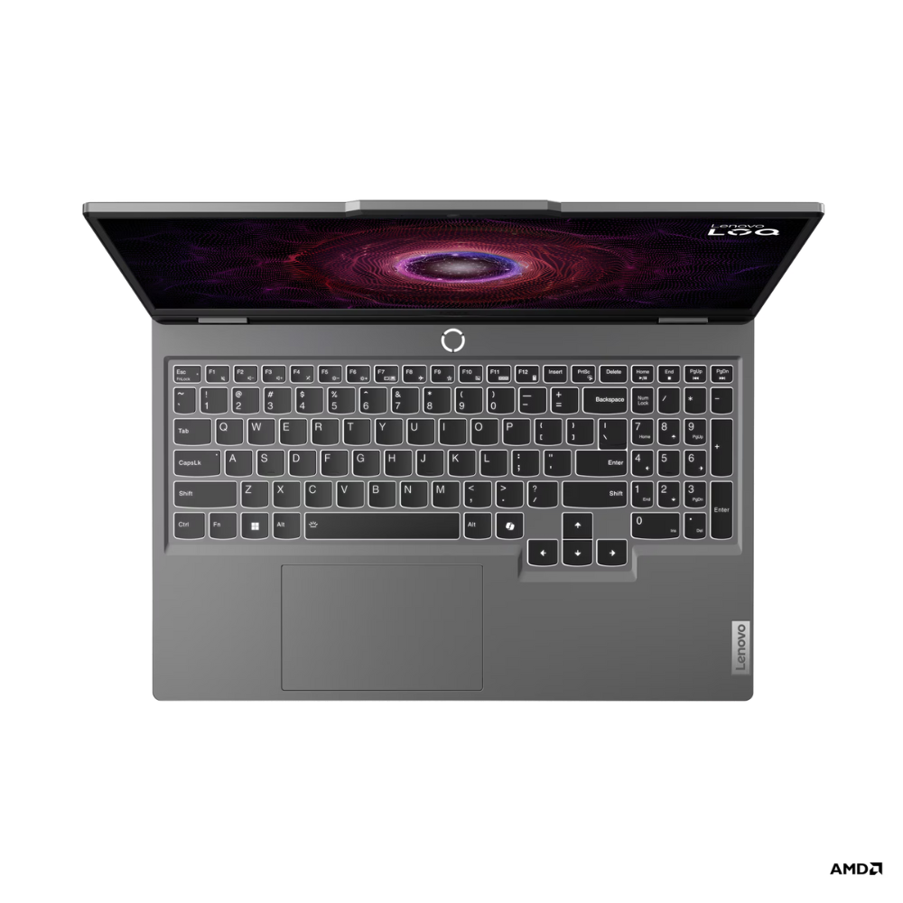 Cap Middle East FZCO-Default Title-LENOVO-Laptop-Lenovo LOQ 15ARP9 Gaming Laptop, 15.6” FHD 144Hz, AMD Ryzen™ 5 7235HS, 12GB DDR5 RAM, 512GB PCIe 4.0 SSD, NVIDIA GeForce RTX™ 3050 6GB, Wi-Fi 6, Windows 11 Home, Backlit Keyboard – Luna Grey