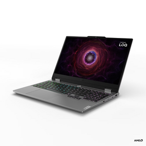 Cap Middle East FZCO-Default Title-LENOVO-Laptop-Lenovo LOQ 15ARP9 Gaming Laptop, 15.6” FHD 144Hz, AMD Ryzen™ 5 7235HS, 12GB DDR5 RAM, 512GB PCIe 4.0 SSD, NVIDIA GeForce RTX™ 3050 6GB, Wi-Fi 6, Windows 11 Home, Backlit Keyboard – Luna Grey