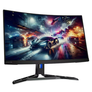 Lenovo Legion R27qc-30 27" Curved Gaming Monitor (2560 × 1440), VA Panel, 180Hz Refresh Rate, 0.5ms Response Time, FreeSync™, ClearMR 6000, Built-in Speakers, HDMI 2.1 & DisplayPort 1.4, 3-Year Warranty