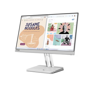 Cap Middle East FZCO-Default Title-LENOVO-Monitor-Lenovo L22e-40 21.45-Inch Full HD Monitor, VA Panel, 75Hz Refresh Rate, AMD FreeSync™, Low Blue Light, HDMI and VGA Ports, Tilt Stand, Cloud Grey – 3-Year Warranty