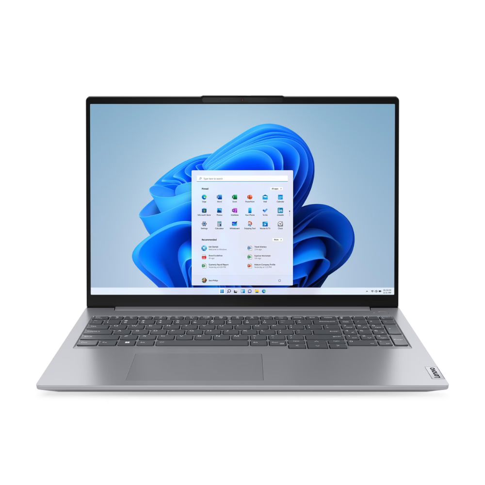 Lenovo ThinkBook 16 G6 IRL – Intel Core i7-13700H 14-Core Processor, 16" WUXGA IPS, 16GB DDR5, 512GB SSD, Windows 11 Pro, Backlit Keyboard, Fingerprint Reader – Arctic Grey – 1 Year Warranty