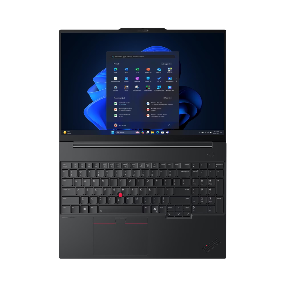 Cap Middle East FZCO-Default Title-Lenovo-Laptop-Lenovo ThinkPad E16 Gen 3 Laptop – 16″ WUXGA IPS Display, Intel Core Ultra 5-225U, AI PC with Intel AI Boost NPU, 16GB DDR5 RAM, 512GB NVMe SSD, Windows 11 Pro, Backlit Keyboard, FHD+IR Camera, Dolby Atmos Audio, 1Yr Warranty, Black Aluminium