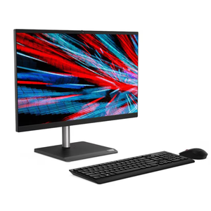 Lenovo V30a-24IIL All-in-One Desktop, 23.8" FHD IPS Display, Intel Core i3-1005G1, 4GB RAM, 1TB HDD, Intel UHD Graphics, DVD-RW, WiFi, Windows 11 Pro, Keyboard & Mouse Included