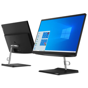 Lenovo V50a-24IMB All-in-One Desktop, 23.8" FHD IPS Display, Intel Core i5-10400T, 8GB RAM, 512GB SSD, Intel UHD Graphics 630, DVD-RW, WiFi, Windows 11 Pro, Keyboard & Mouse Included