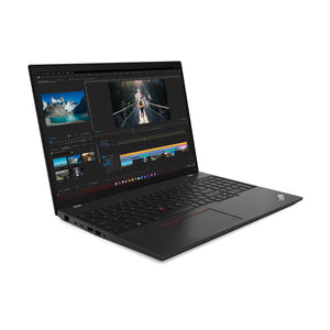 Lenovo ThinkPad T16 Gen 2 Laptop, 16" WUXGA IPS Display, Intel Core i7-1355U (13th Gen), 16GB DDR5 RAM, 512GB PCIe Gen4 SSD, WiFi 6E, Thunderbolt 4, Fingerprint Reader, Windows 11 Pro, Thunder Black