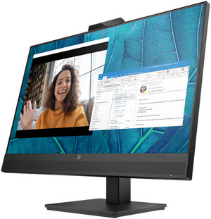 Cap Middle East FZCO-Default Title-HP-Monitor-HP M27m Conferencing Monitor, 27" FHD IPS Display, 75Hz Refresh Rate, 5ms GtG w/ Overdrive Response Time, 16:9 Aspect Ratio, Built-In Noise Cancelling Microphone & 5MP Camera, Black
