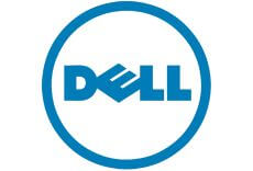 affordable dell products in uae circle logo white background
